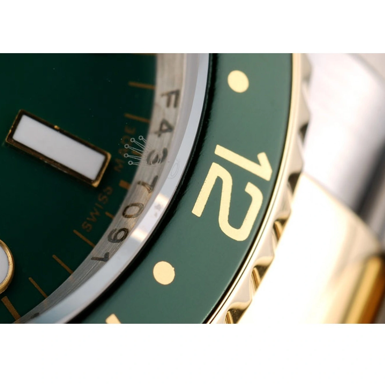 Aaa replica watch Watch Bezel Green Rolex GMT II Master Dial Green Ceramic 1025